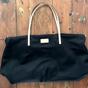 Kate Spade Weekender Black Nylon Bag